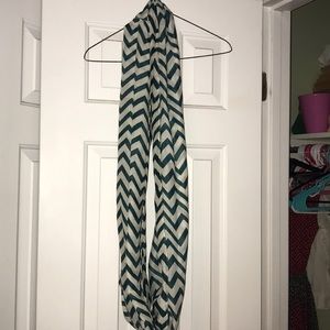 Chevron infinity scarf